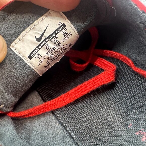 Size 11 Nike SB Zoom Stefan Janoski‎ Mens Red Skateboarding Shoes 615957-640 - Picture 9 of 11